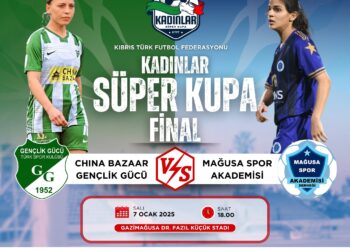 KADINLAR SÜPER KUPA İÇİN SAHAYA ÇIKIYOR