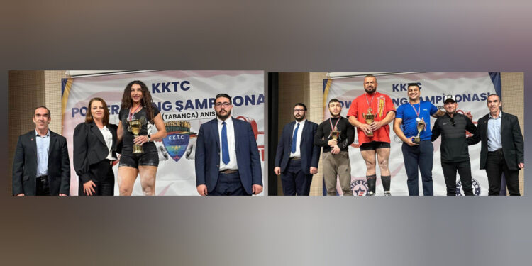 KKTC Powerlifting Şampiyonası ve Milli Takım seçmeleri gerçekleşti