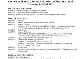 KTSYD ÜYELERİ GAZİANTEP YOLCUSU