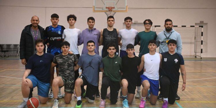 Basketbol U18 Karması çalışıyor
