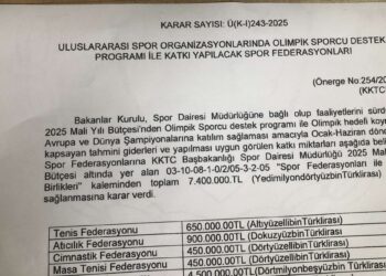 Spor Dairesinden sporculara katkı