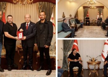 Cumhurbaşkanı Tatar Kyrenia Offroad Derneği heyetini kabul etti
