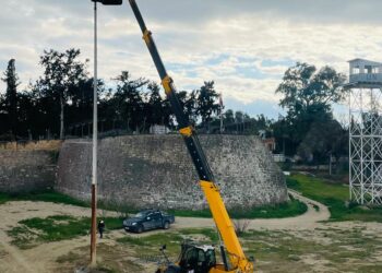 Taksim Sahası ışıklandırma