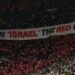 Celtic taraftarlarından İsrail’e ‘kırmızı kart’