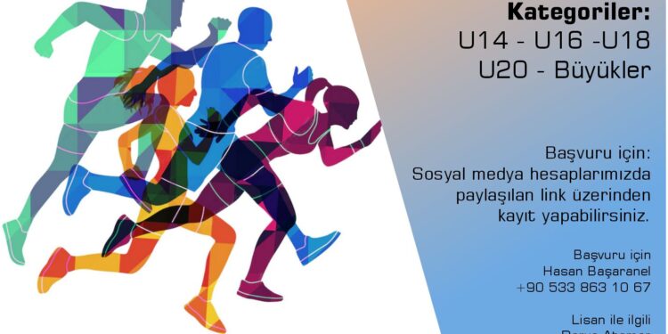 KIBRIS FERDİ ATLETİZM ŞAMPİYONASI DÜZENLENİYOR