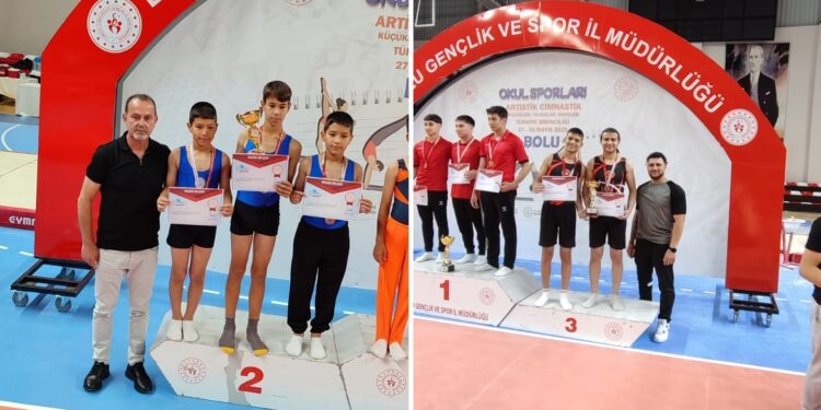 Genç sporcularımız gururlandırdı…Bakan Çavuşoğlu genç sporcuları tebrik etti