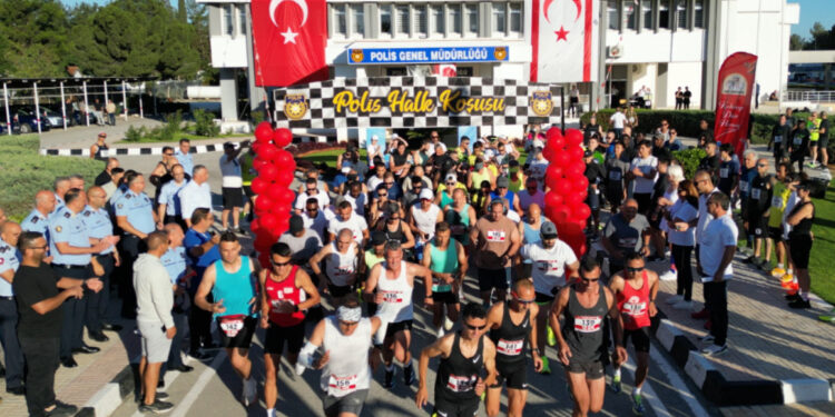 Polis Halk Koşusu Lefkoşa’da koşuldu
