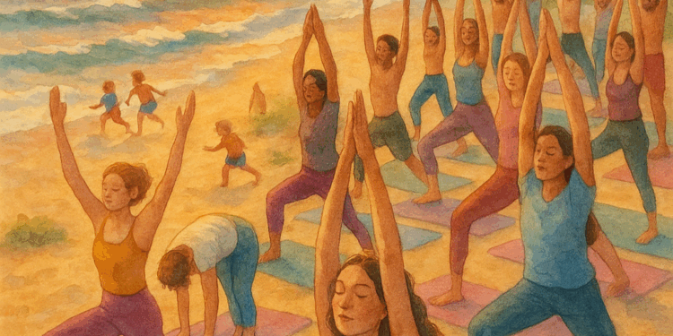 Girne Belediyesi cumartesi günü ücretsiz yoga etkinliği düzenliyor