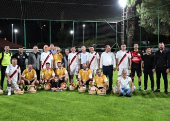 Meclis Futbol Takımı, Belediye Başkanları ile maç yaptı