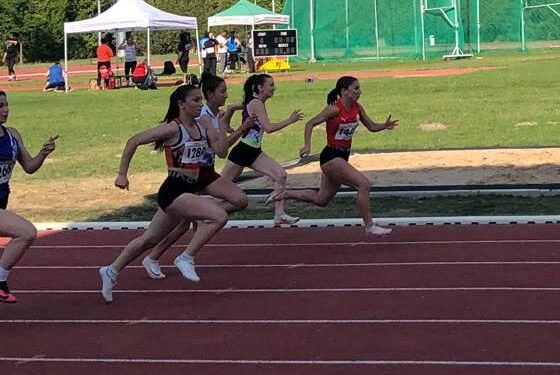 Aslıhan, 100 metrede birinci