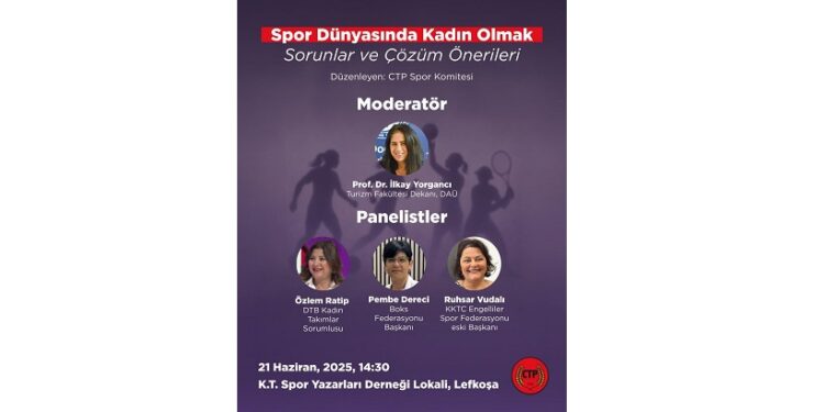 “Spor Dünyasında Kadın Olmak” Paneli düzenleniyor