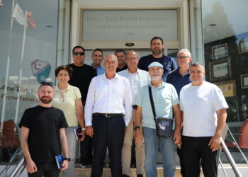 CTP SPOR KOMİTESİNDEN KTFF’YE ZİYARET