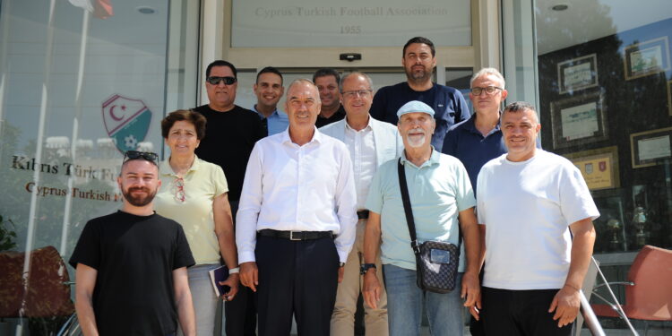 CTP SPOR KOMİTESİNDEN KTFF’YE ZİYARET