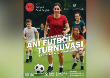 27. Naci Talat Halı Saha Futbol Anı Turnuvası 16 Haziran’da başlıyor