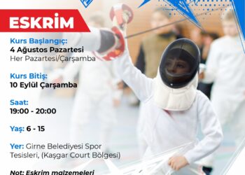 Girne Belediyesi “Yaz Sezonu Spor Kursları” devam ediyor