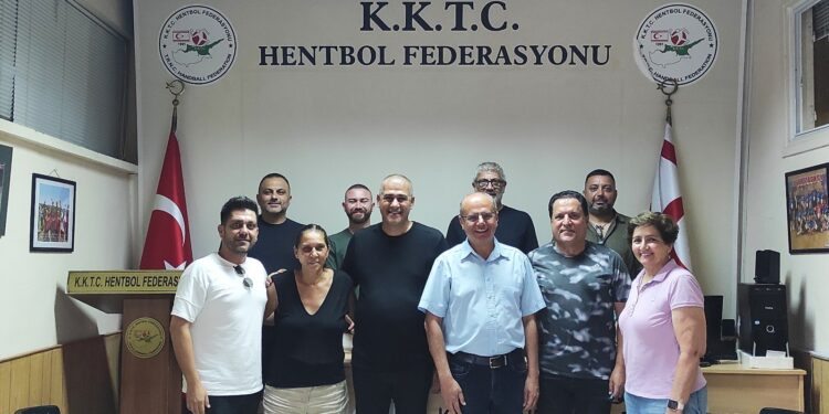 CTP Spor Komitesi, Hentbol Federasyonu’nu ziyaret etti