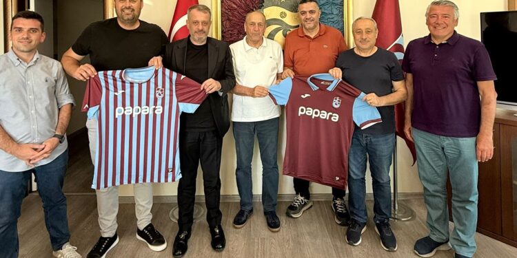 TRABZONSPOR YÖNETİMİ, DUVARCI VE EKMEKÇİ’Yİ AĞIRLADI