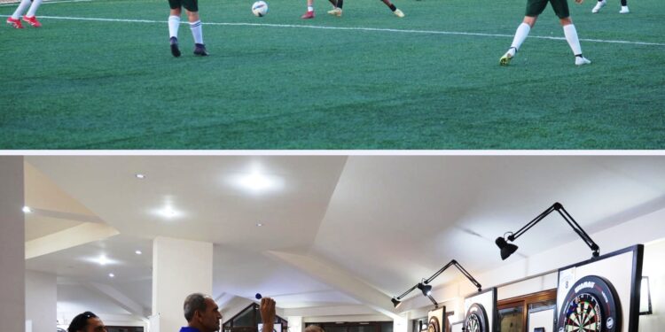 İskele’de halı saha ve dart turnuvası