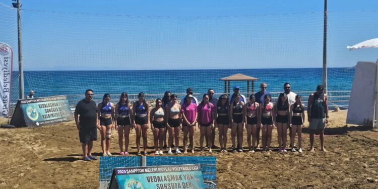 3. Şampiyon Melekler Plaj Voleybol Ligi başladı
