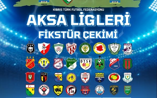 FUTBOLDA FİKSTÜR 15 AĞUSTOS’TA ÇEKİLİYOR