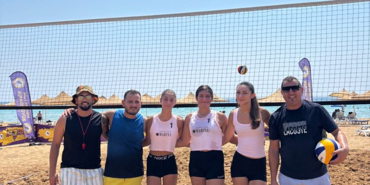 Mehmetçik Üzüm Festivali Amatör Plaj Voleybol Turnuvası başladı