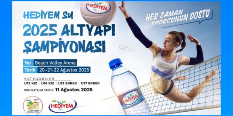 Plaj voleybolunda “Alt Yapı Şampiyonası”