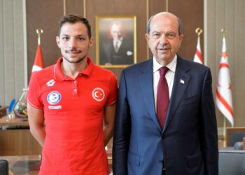 Cumhurbaşkanı, Doğukan ve Antrenörü ile görüştü