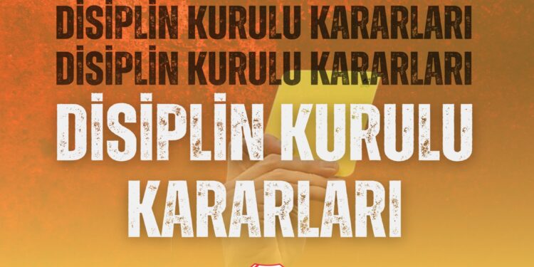 DİSİPLİN KURULU KARARLARI