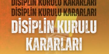 DİSİPLİN KURULU KARARLARI