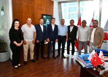 KTSYD YÖNETİMİ AMCAOĞLU’NU ZİYARET ETTİ