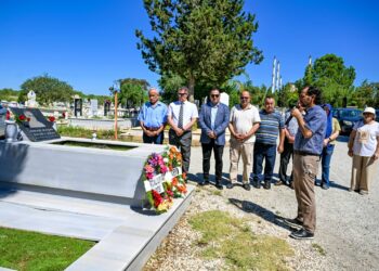OMAÇ BAŞAT KABRİ BAŞINDA ANILDI