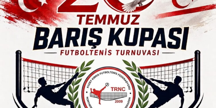 FUTBOL TENİSİ’NDE BARIŞ KUPASI DÜZENLENİYOR