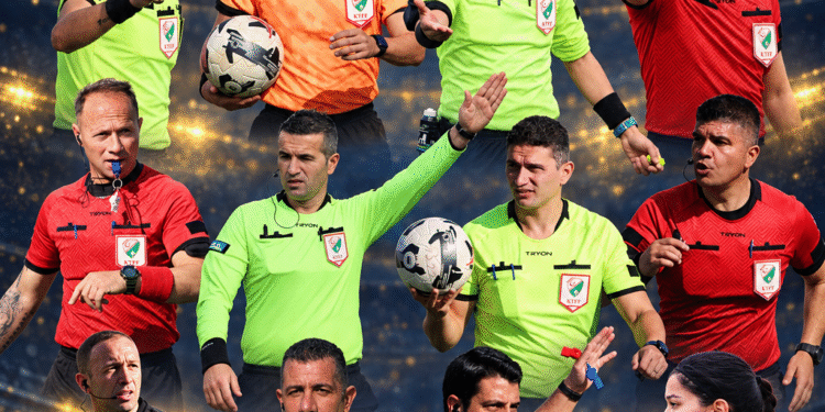 MAÇLARDA GÖREV YAPACAK HAKEMLER